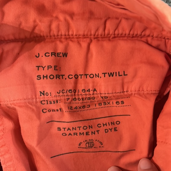 J. Crew orange shorts - Picture 4 of 7